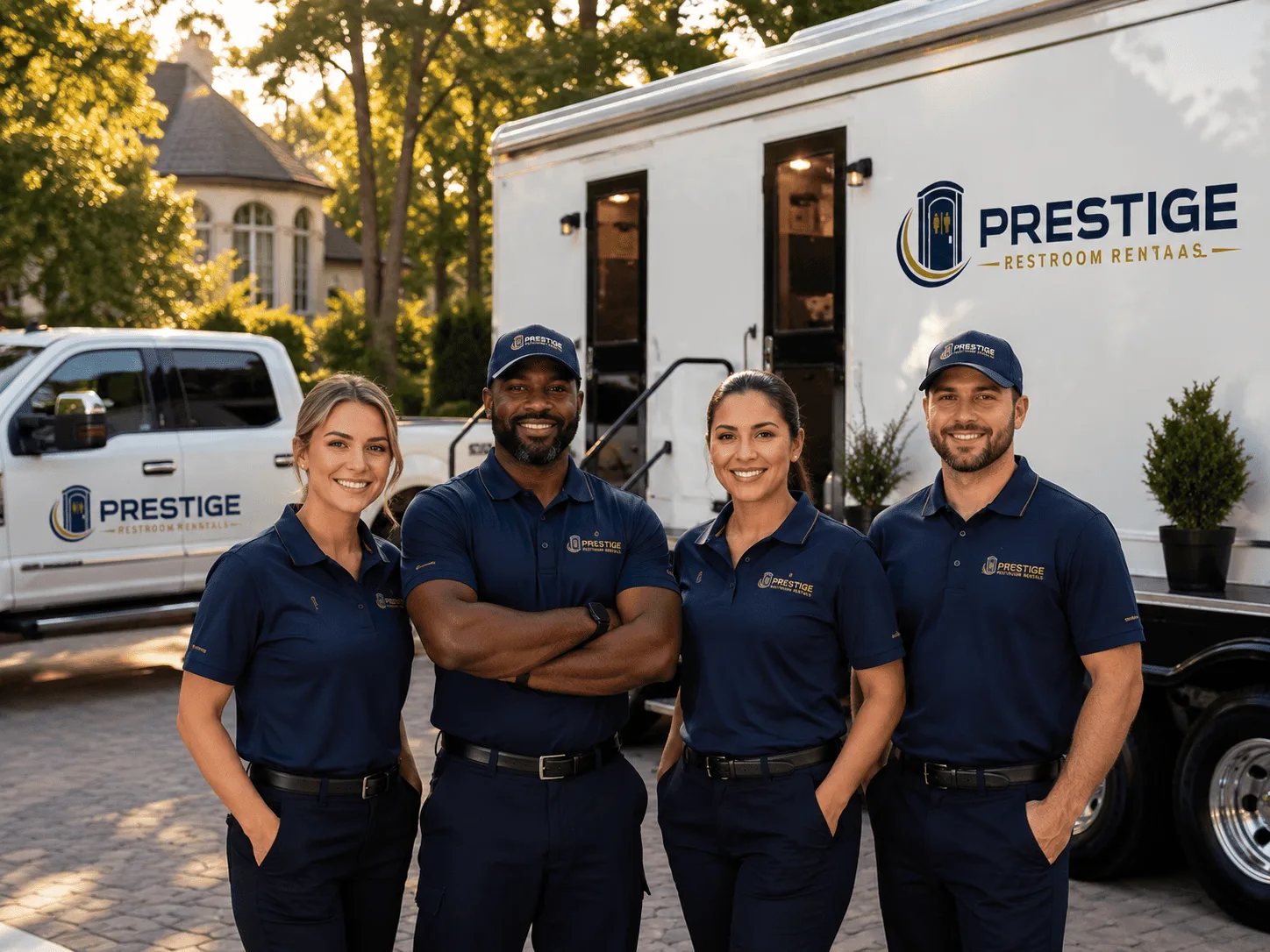 Trusted Luxury Portable Restrooms company in Windom, TX
